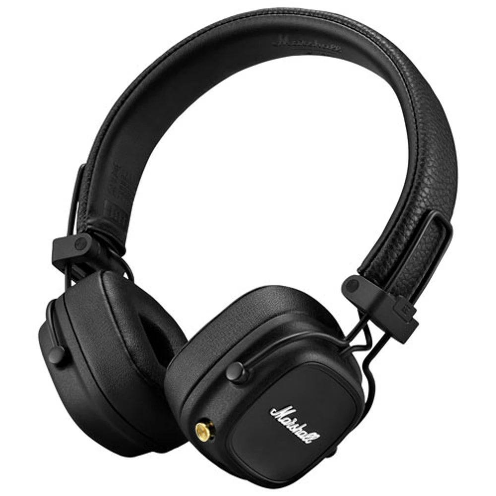 Marshall Major IV On-Ear Bluetooth Headphones - Black | Bramalea 