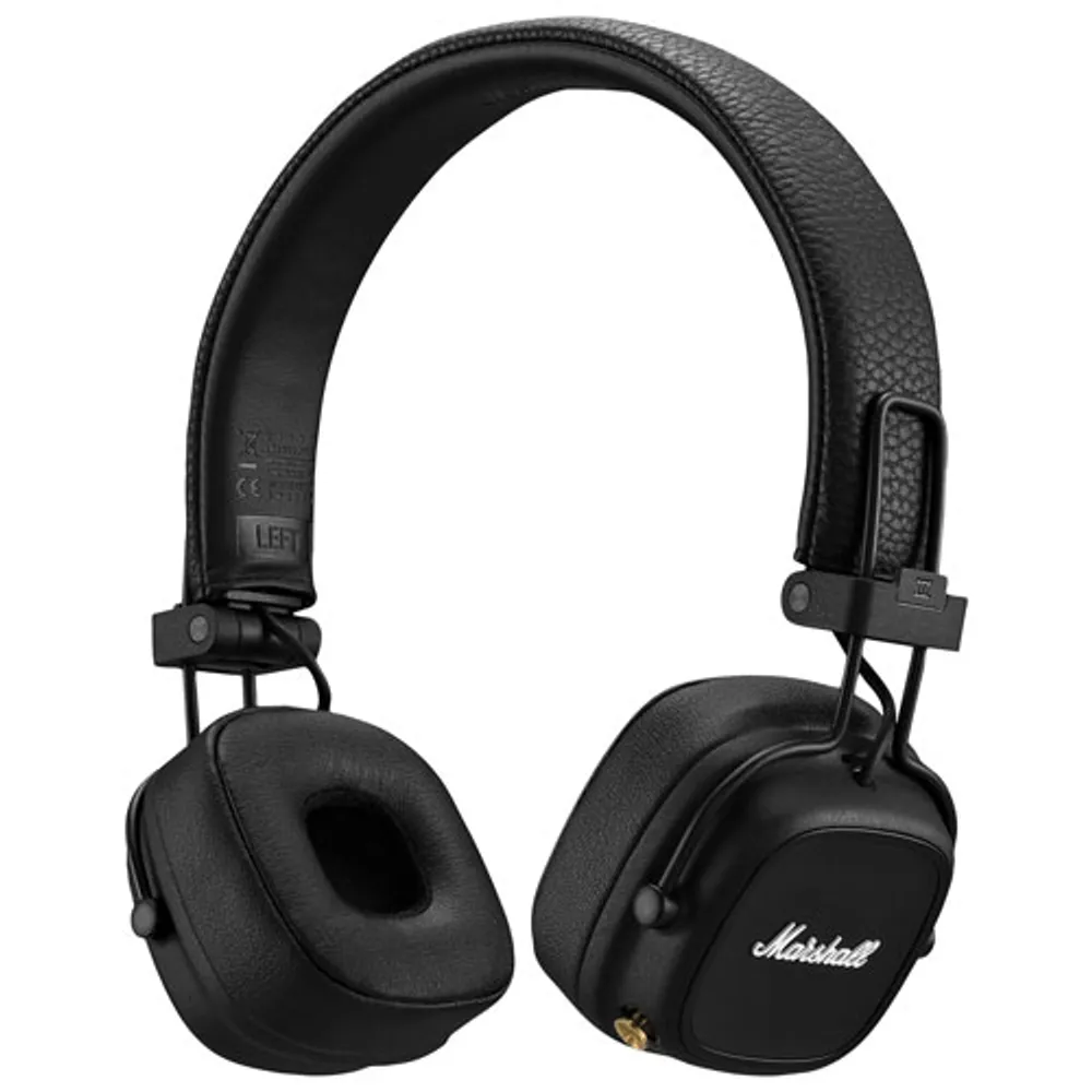 Marshall Major IV On-Ear Bluetooth Headphones - Black | Bramalea