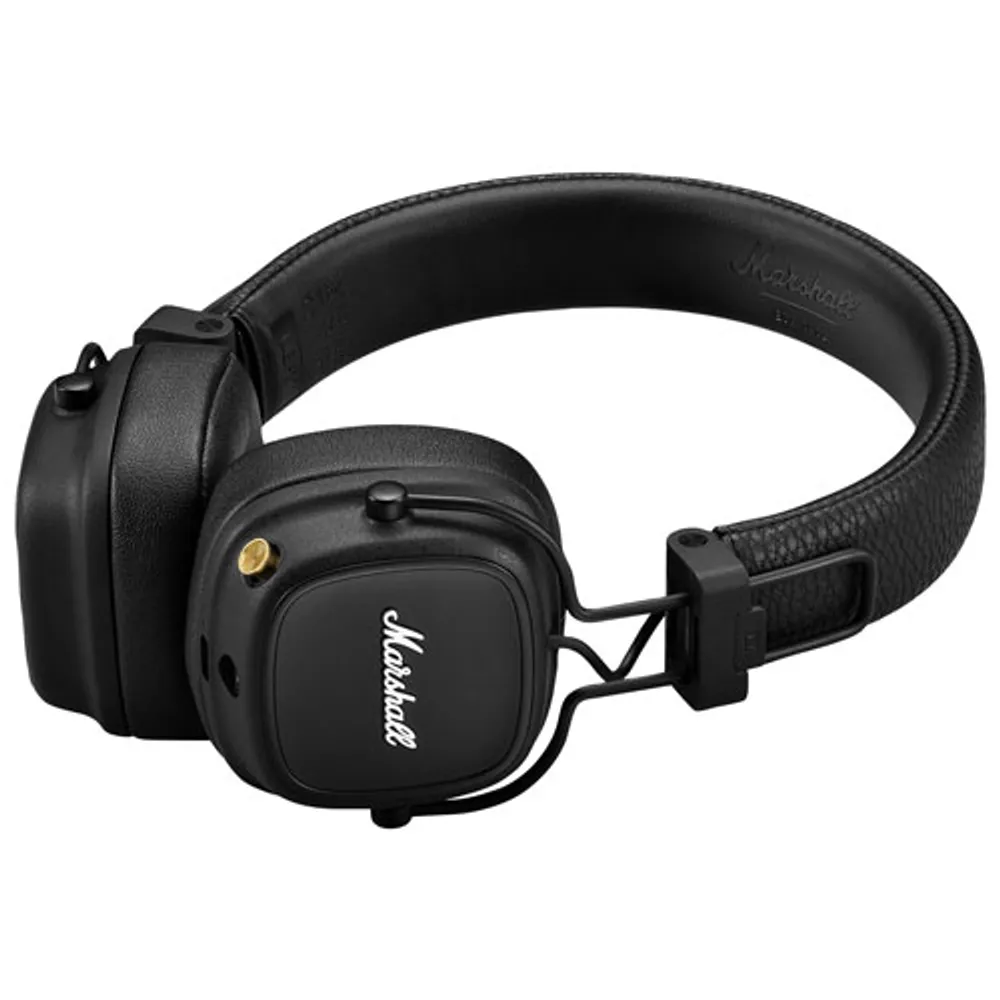 Marshall Major IV On-Ear Bluetooth Headphones - Black | Bramalea 