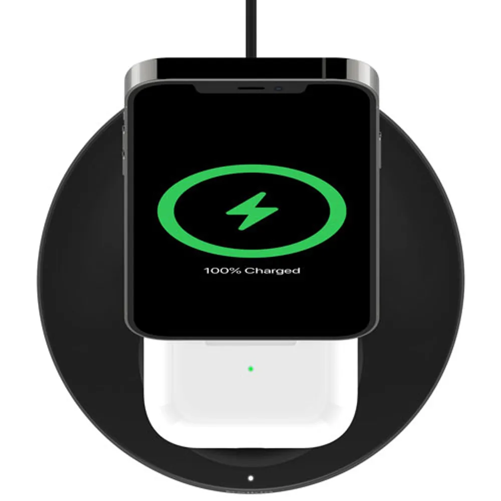 Belkin BOOST CHARGE Pro 2-in-1 15W Wireless Charging Stand with