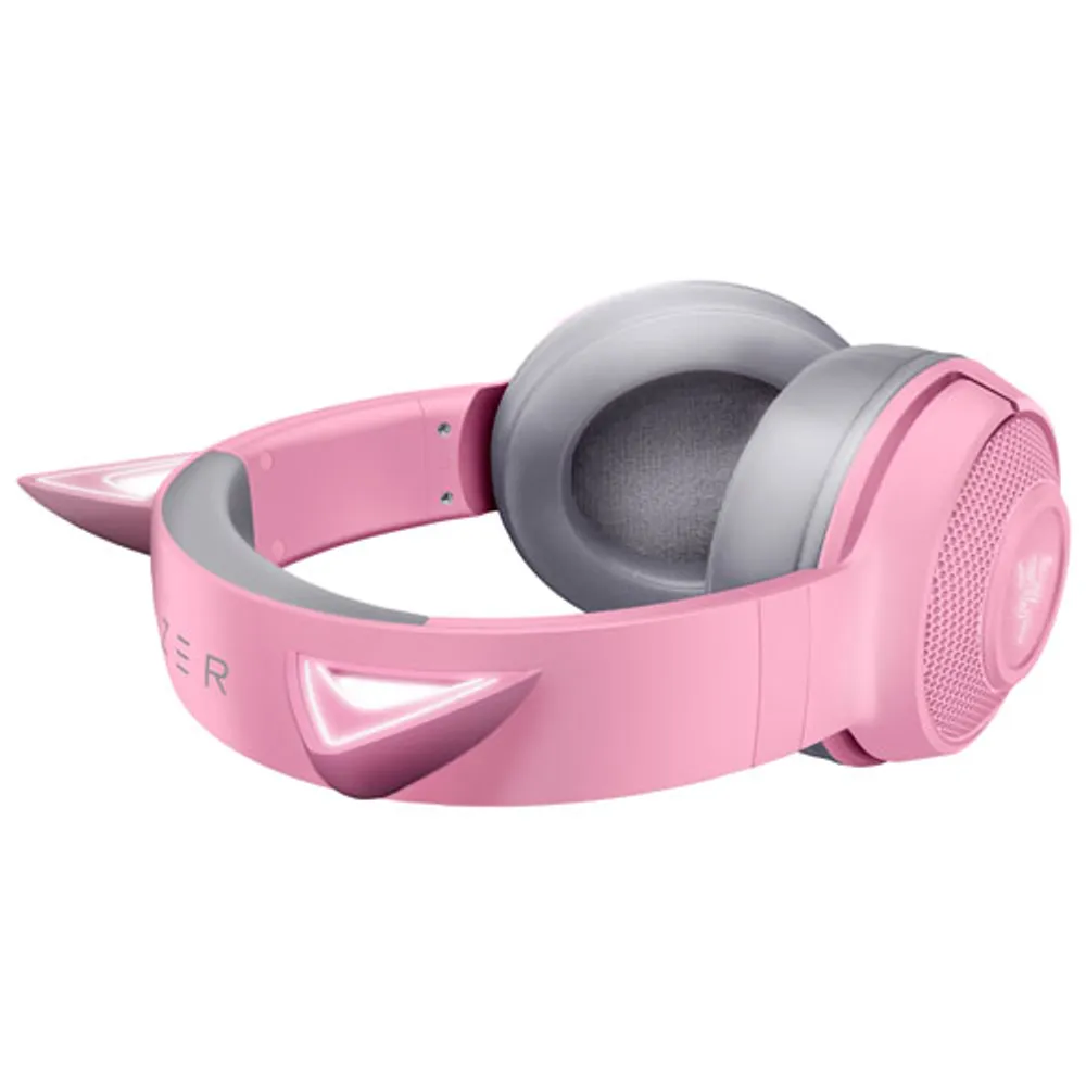 Pink wireless gaming hotsell headphones