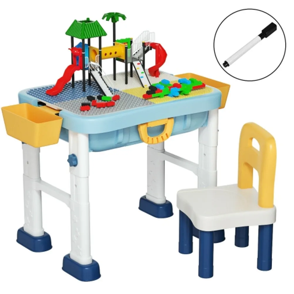 Gymax table store and chairs