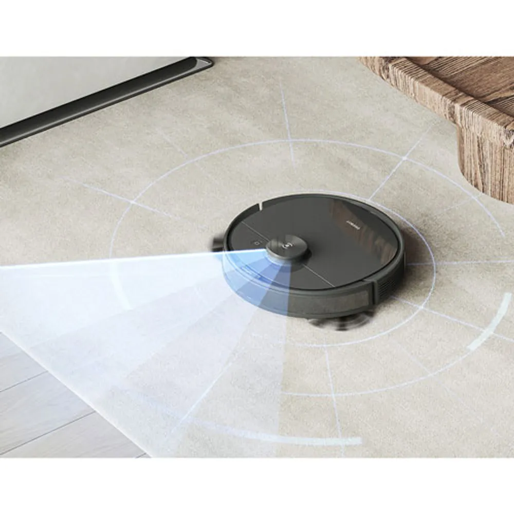 Ecovacs Deebot Ozmo N8 Robot Vacuum & Mop - Black | Bramalea