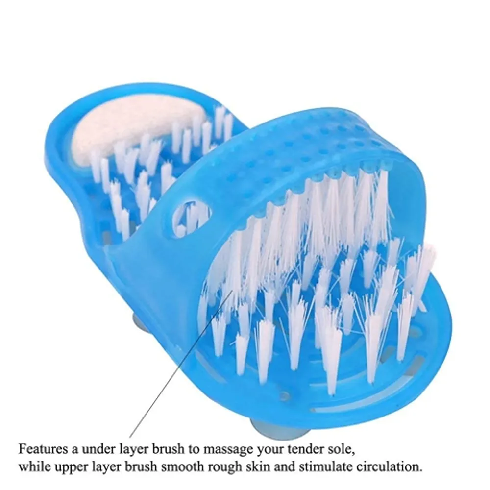 ISTAR Magic Foot Scrubber Feet Cleaner Washer Brush for Shower