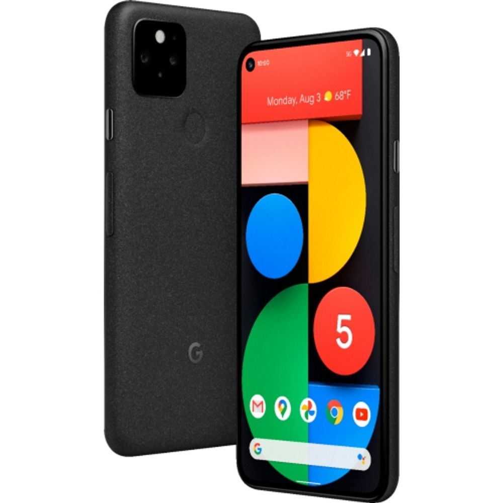 GOOGLE Refurbished (Good) - Google Pixel 5 | Just Black | 128 GB