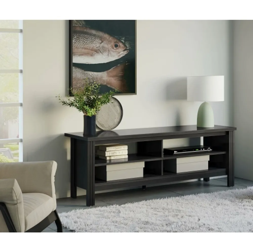 Wampat farmhouse sales wood tv stand