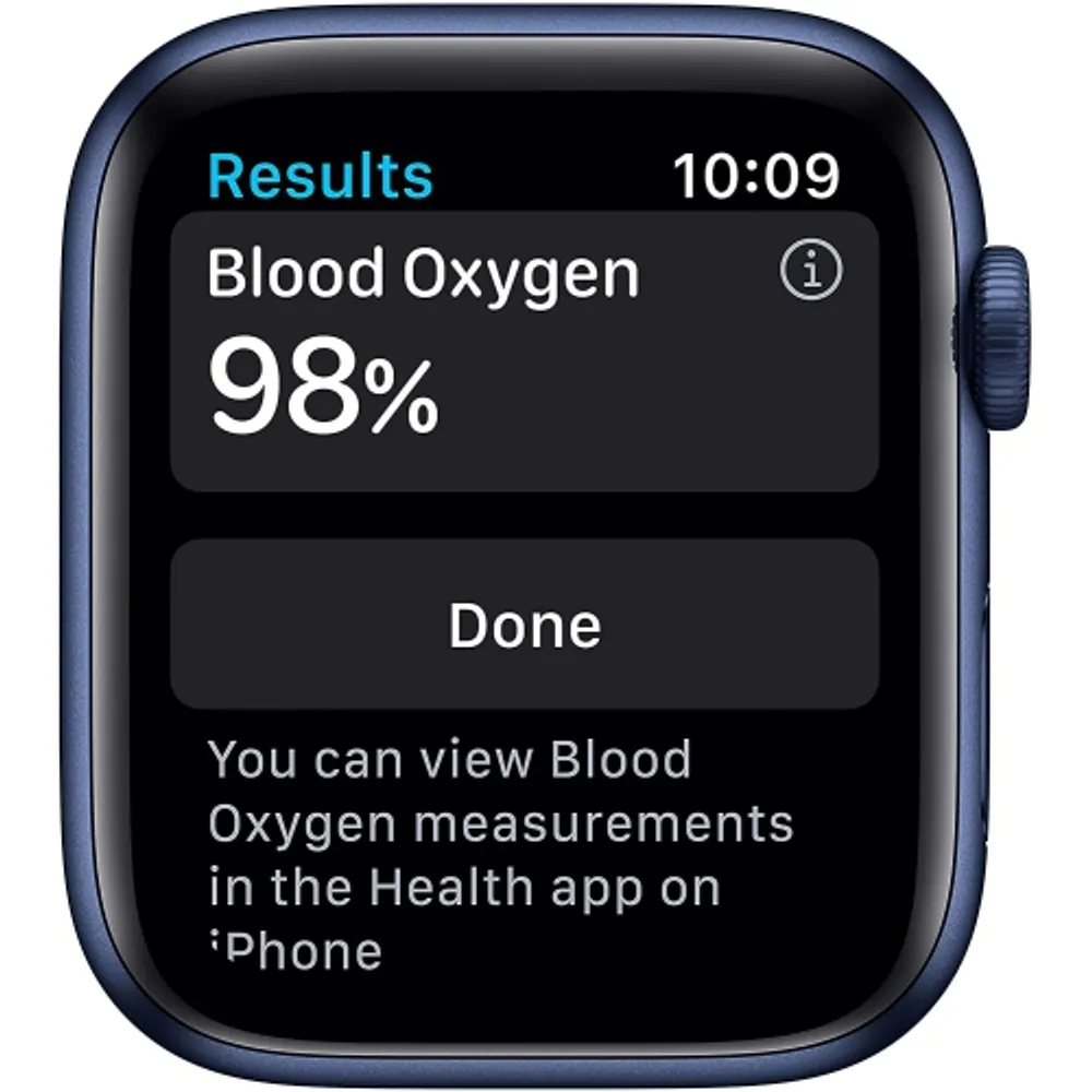 Apple watch series best sale 6 44mm blue aluminium
