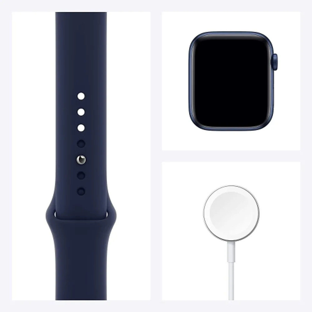 Apple Watch Series 6 (GPS) 44mm - Blue Aluminum Case with Deep