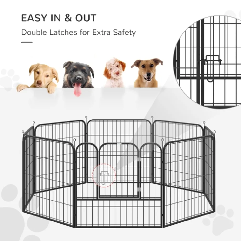 Pawhut 8 online panel pet playpen