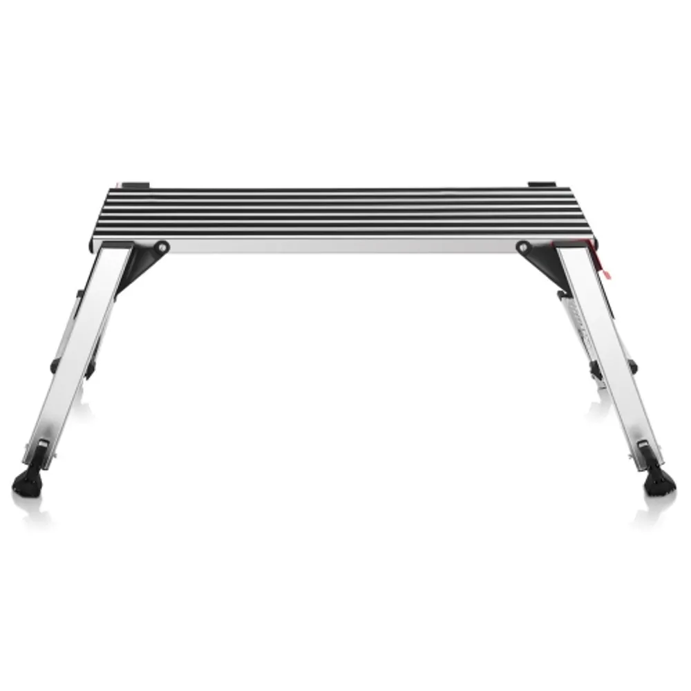 Aluminum step shop platform