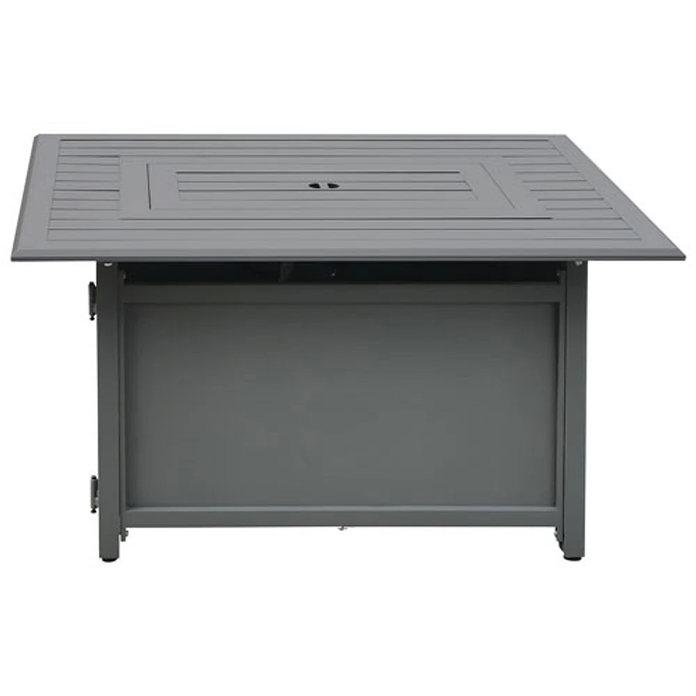 Paramount Gale Propane Gas Rectangle Convertible Fire Pit Table