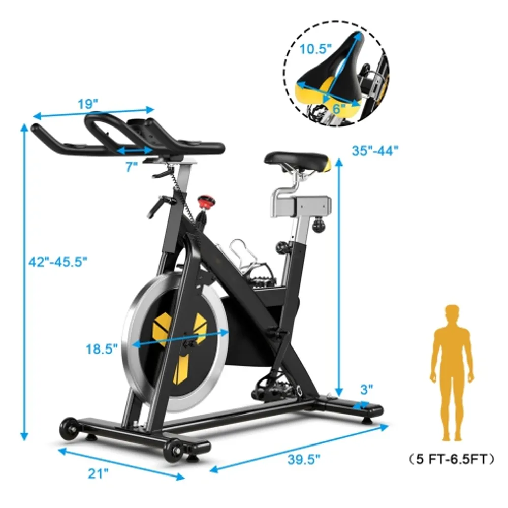 Gymax magnetic sales exercise bike