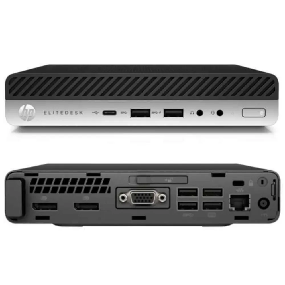 HP Refurbished (Good) - HP EliteDesk 800 G3 Mini Desktop (Intel