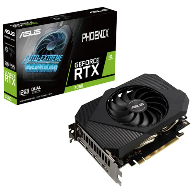 ASUS Phoenix NVIDIA GeForce RTX 3060 V2 12GB GDDR6 Video Card