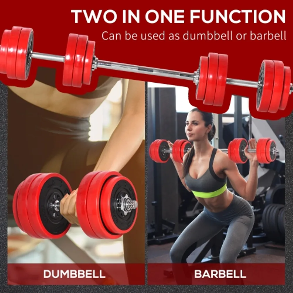 2 in best sale 1 dumbbell barbell