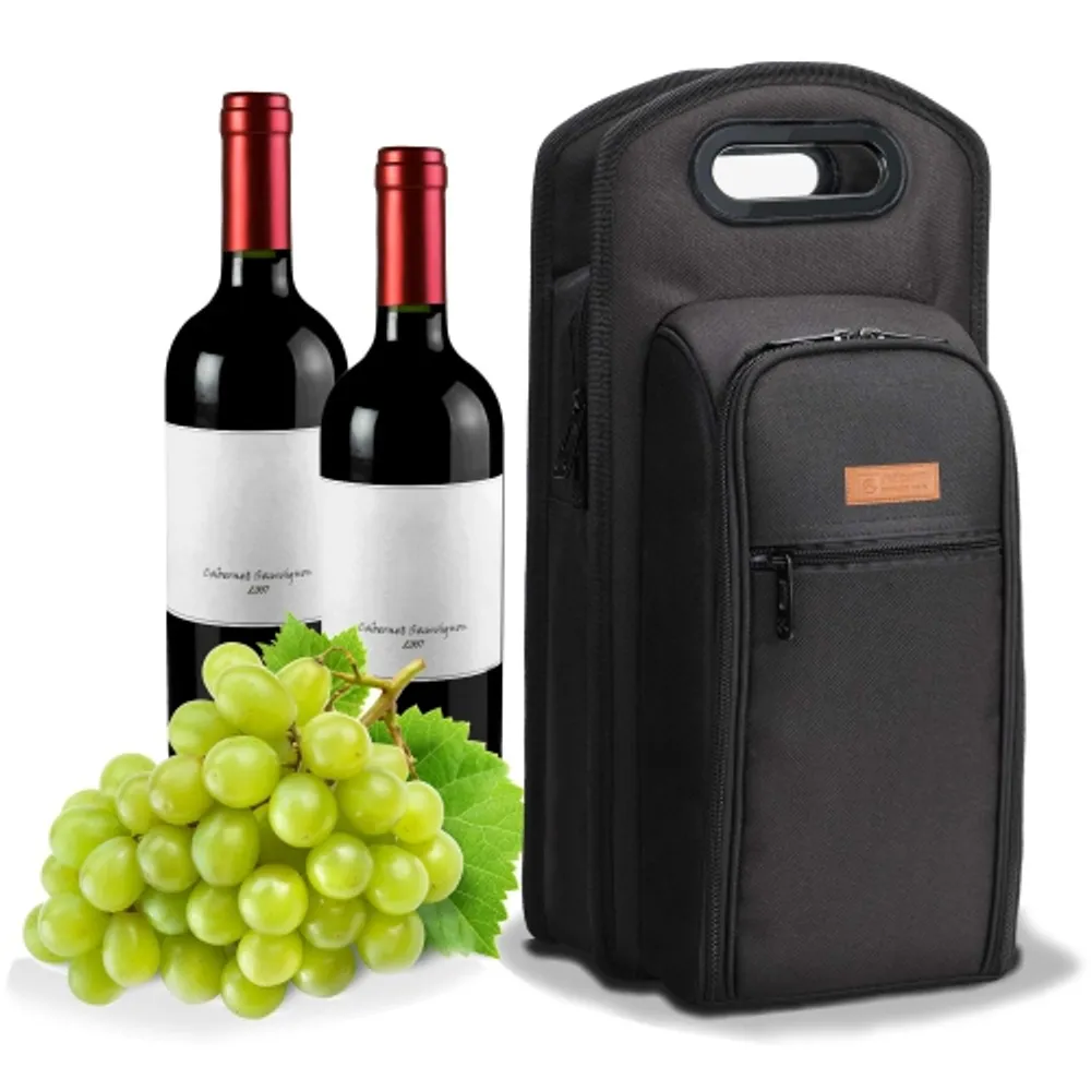 Wine bottle travel discount cooler