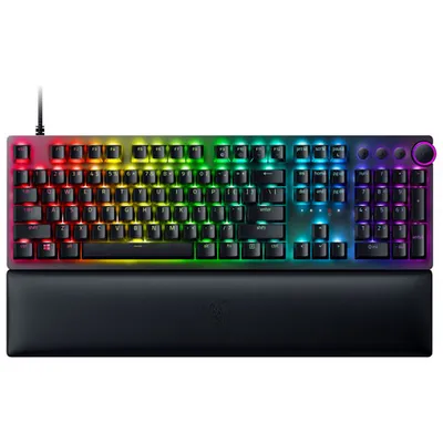 Razer Huntsman V2 Full Backlit Mechanical Linear Red Optical Ergonomic ...