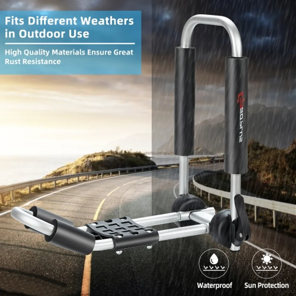 Goplus upright roof outlet mount bike rack