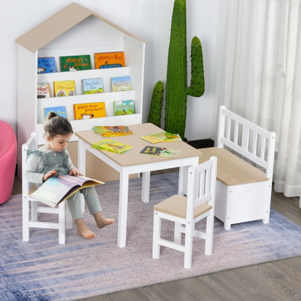 Kids table top and chairs girls