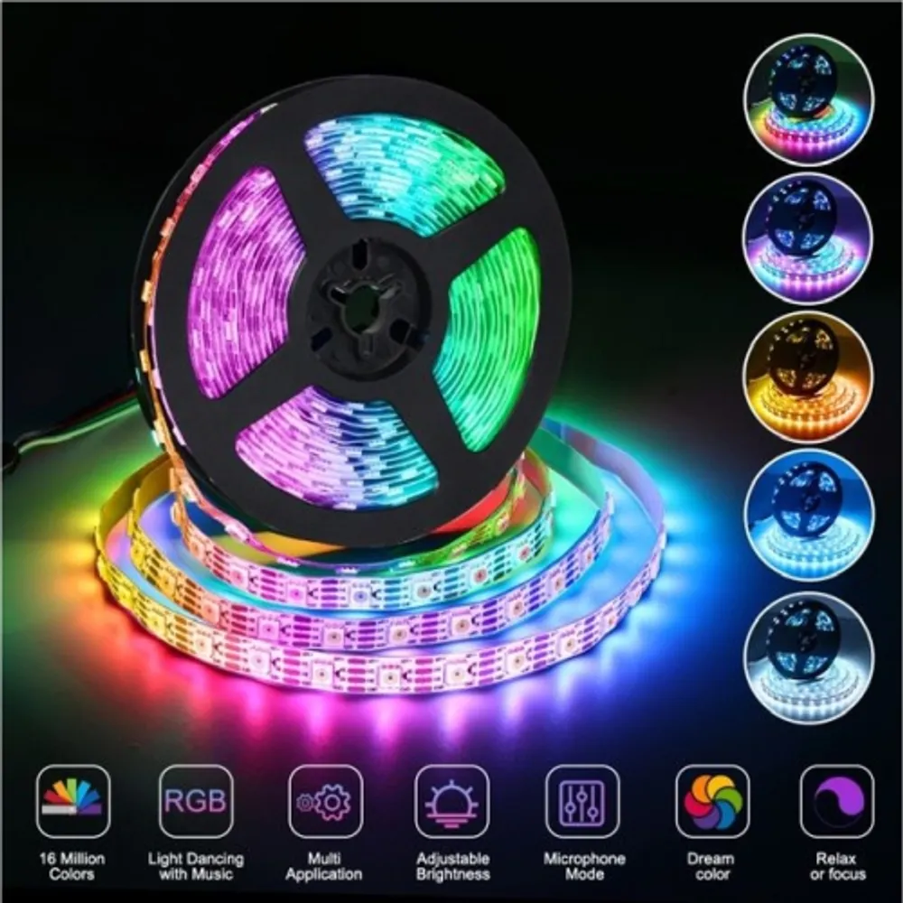 Lepro led cheap strip lights remote