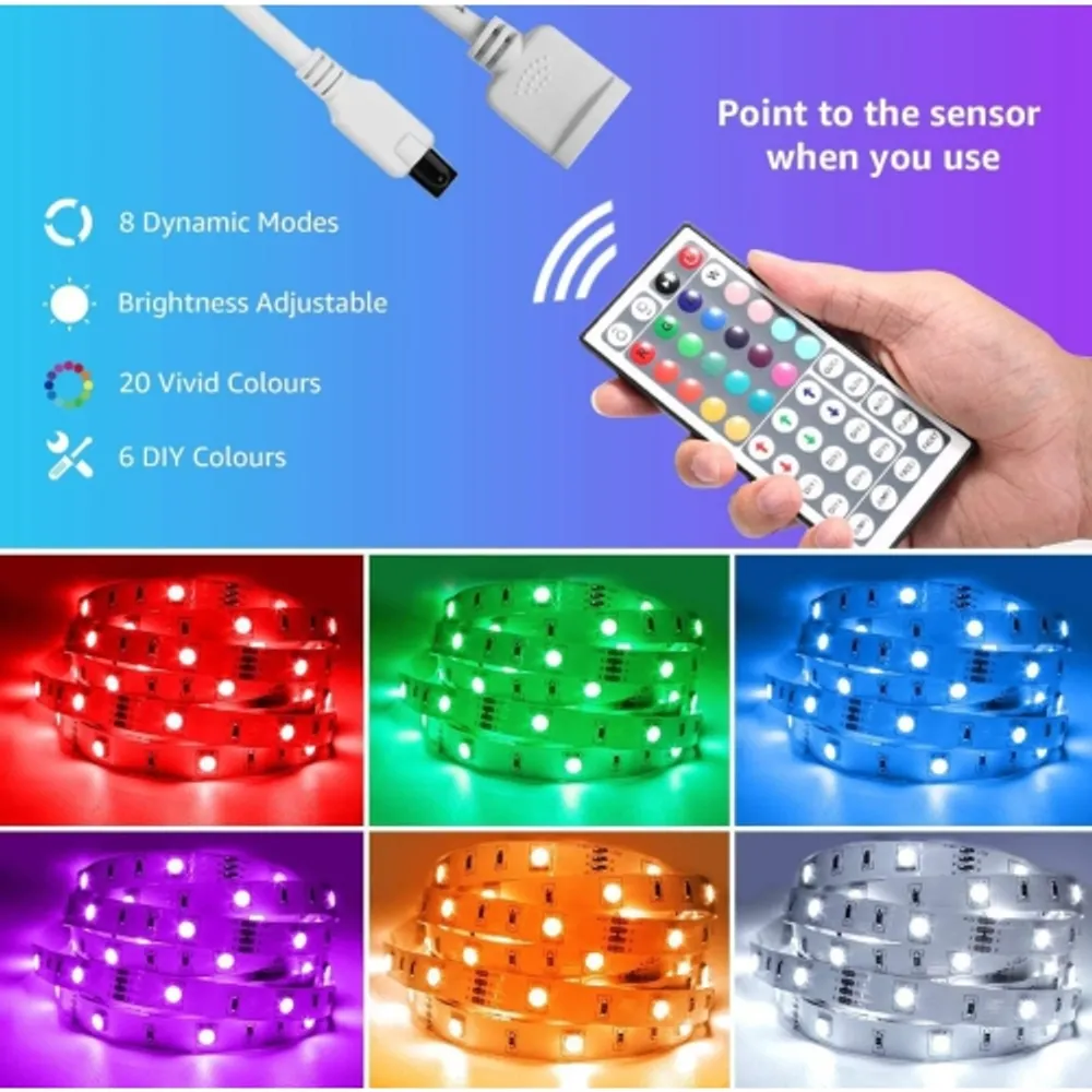 Lepro led cheap strip lights remote