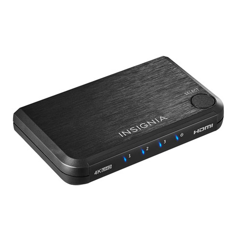 Insignia 3 Port 4K HDMI Switch Black Only at Best Buy