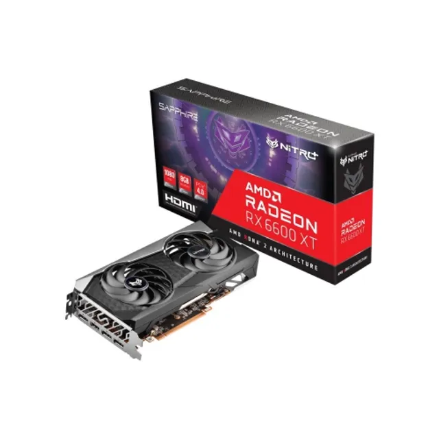 Sapphire AMD Radeon RX 6600 XT Nitro + 8GB GDDR6 | Galeries de la