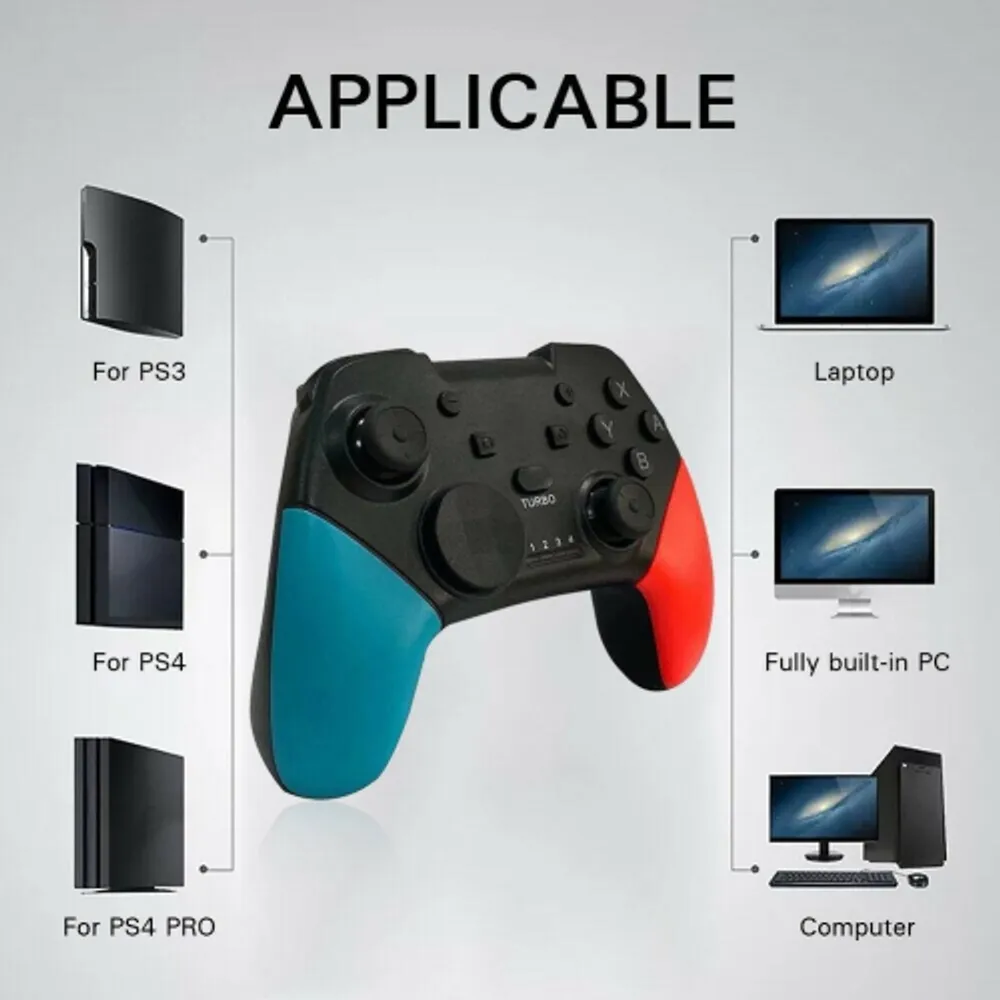 UNBRANDED Switch Pro Wireless Controller for Nintendo Switch