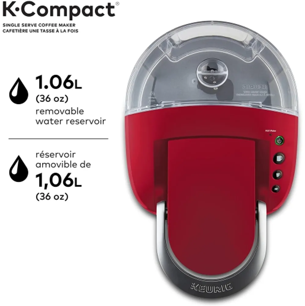 K compact single best sale serve coffee maker