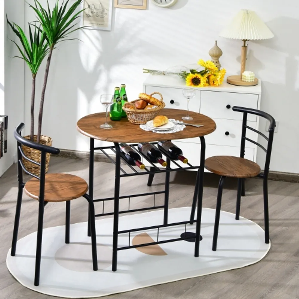 Gymax table store and chairs