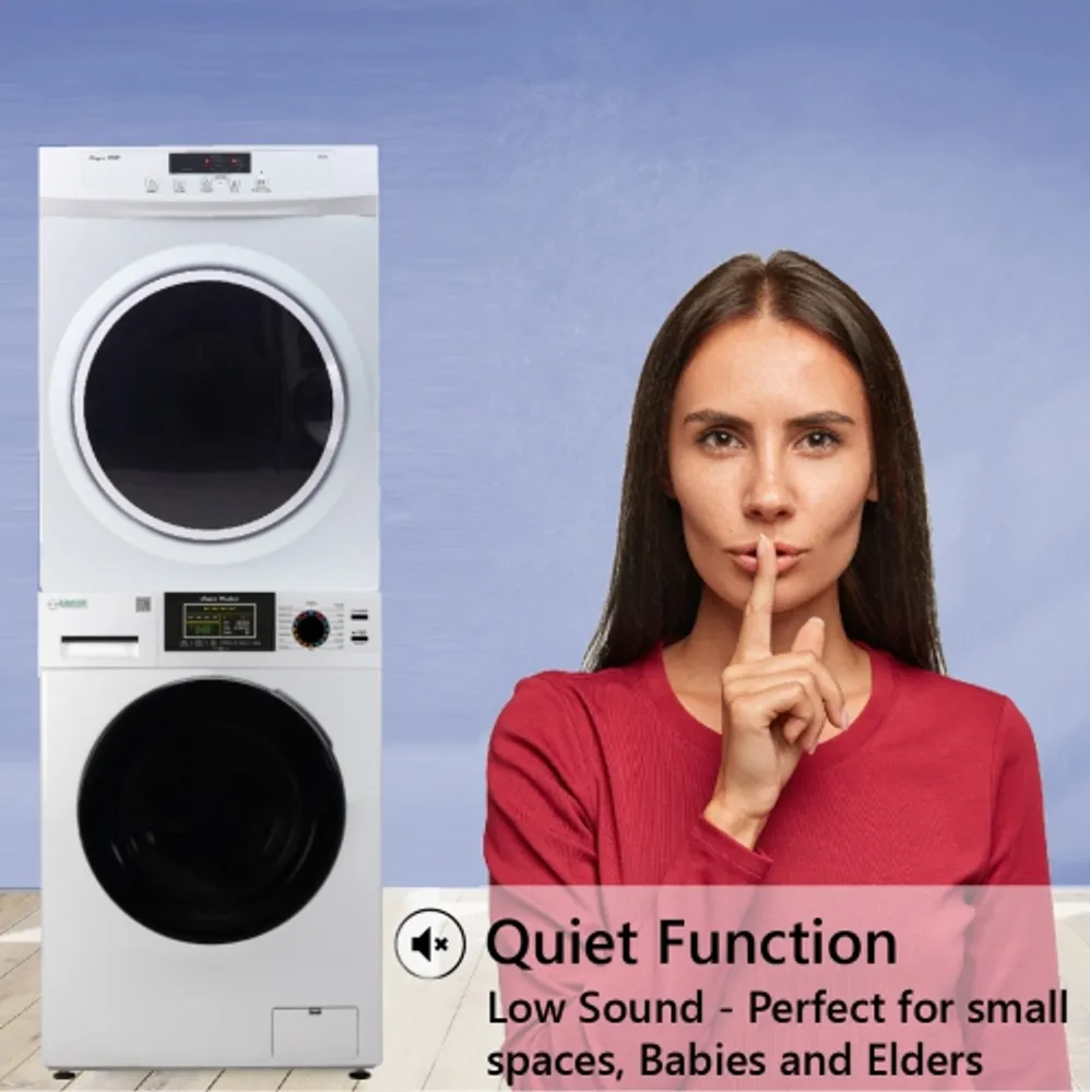 110v stacked hotsell washer dryer