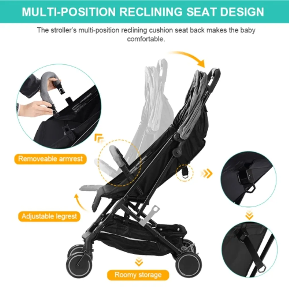 Tri fold store mini stroller