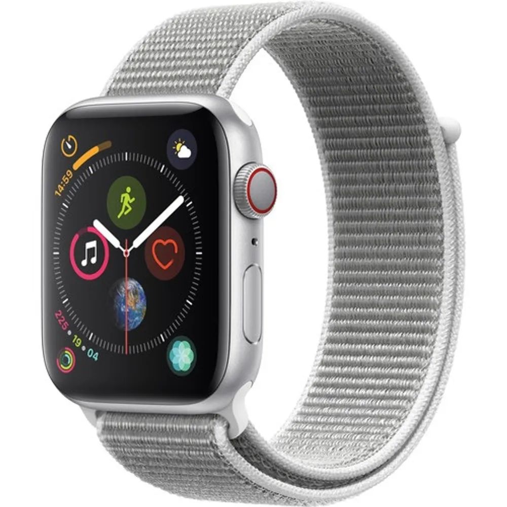 Apple Watch Series 4 (GPS + Cellular) 44mm Aluminum Case, Silver