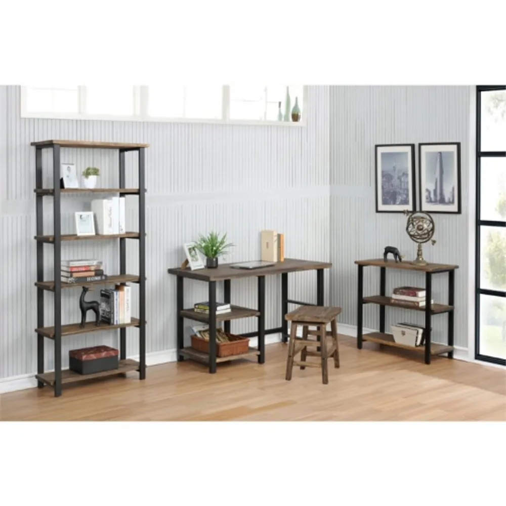 Alaterre furniture pomona metal sales and solid wood desk