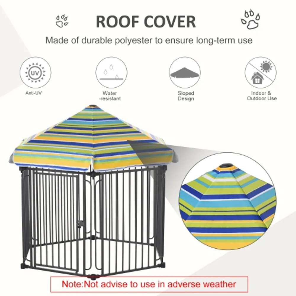 Dog hot sale cage circle