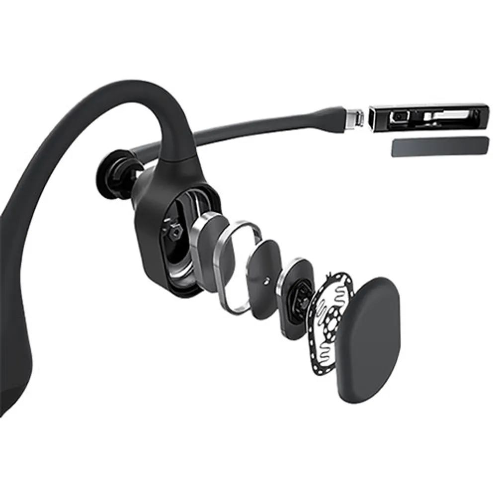 Shokz OpenComm Bone Conduction Wireless Headset (C102-AN-BK-US