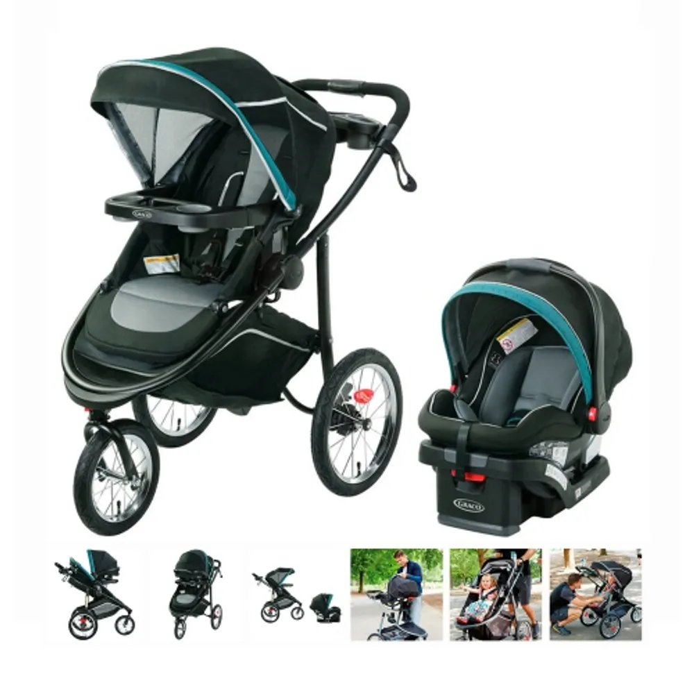 Bebelelo Set of 6 Baby Nursery Bundle 91 with Graco Modes Jogger
