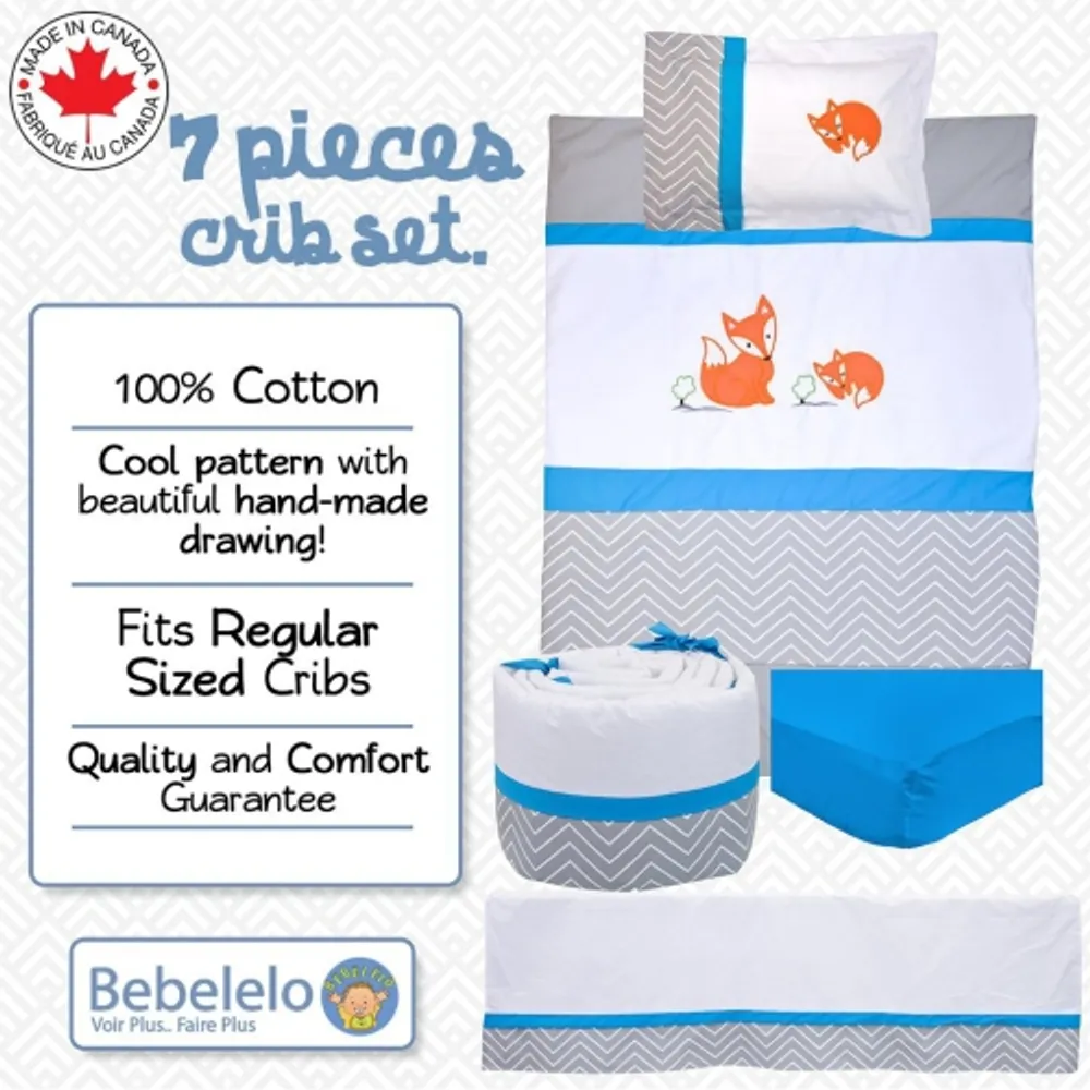 Bebelelo baby crib bedding 2025