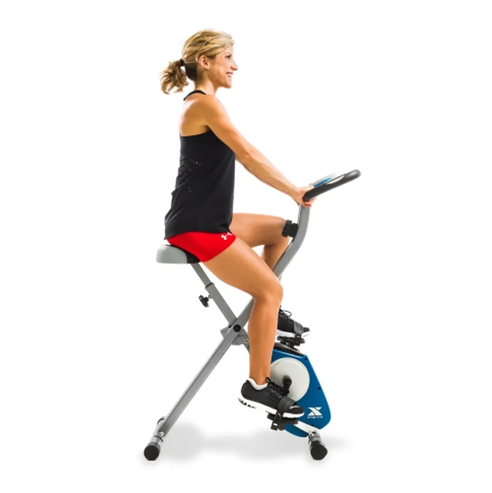 Xterra Fitness FB150 Folding Adjustable Upright Cycle with