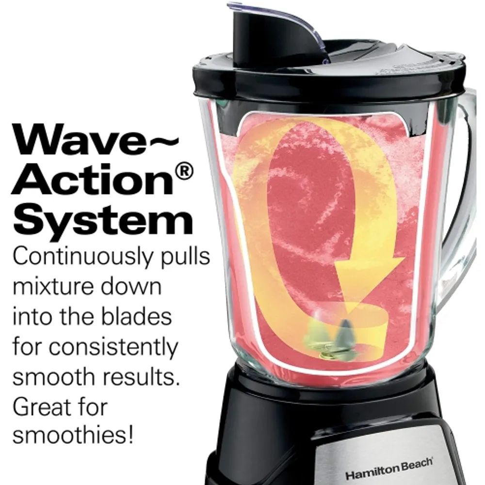 Hamilton Beach 58148 Power Elite Multi Function Blender Black