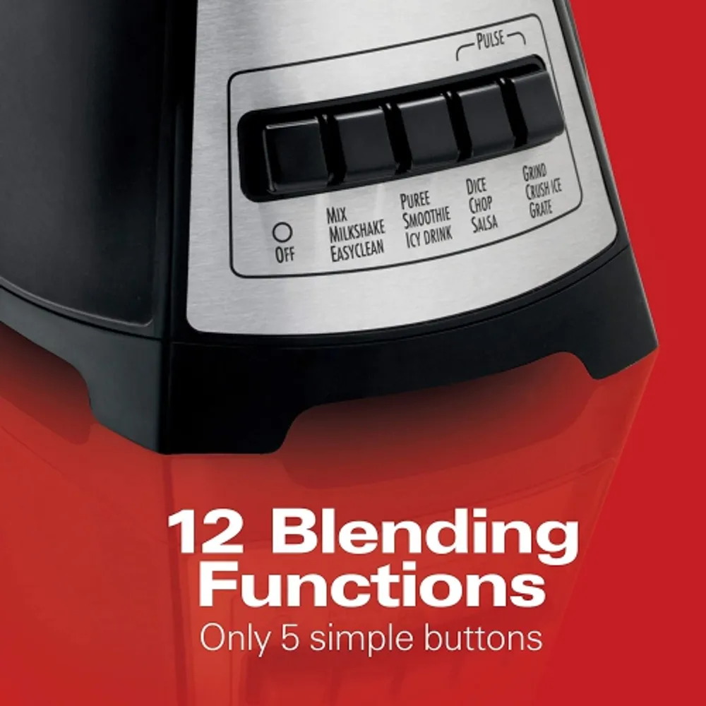 Hamilton Beach 58148 Power Elite Multi Function Blender Black