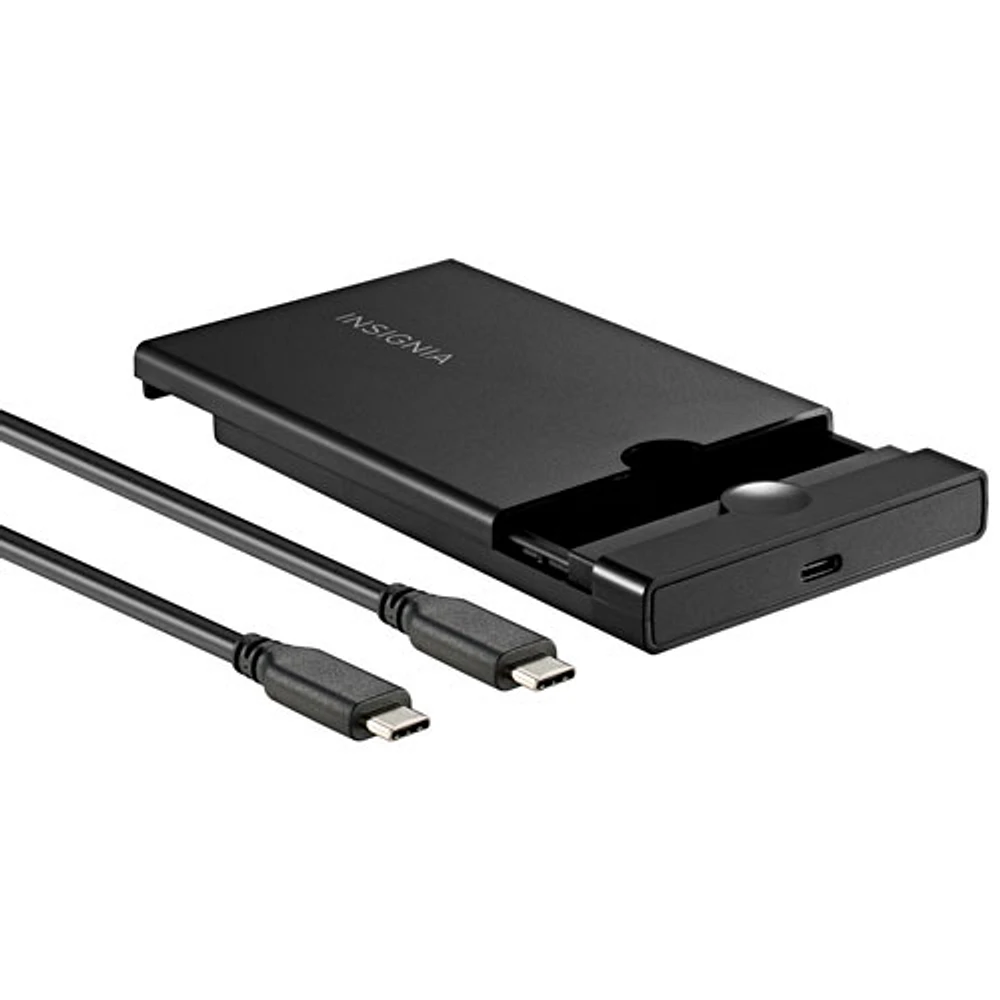 Insignia 2.5" SATA To USBC Hard Drive Enclosure (NSPC25HDEC) Only
