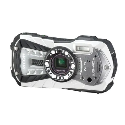 RICOH WG-40W Waterproof Digital Camera with Padded Case and Float