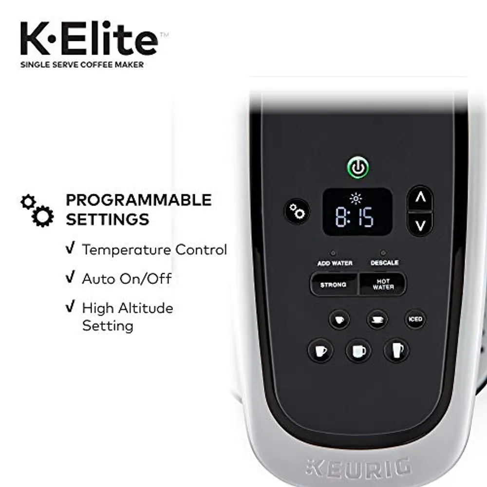 Keurig k clearance elite brushed slate