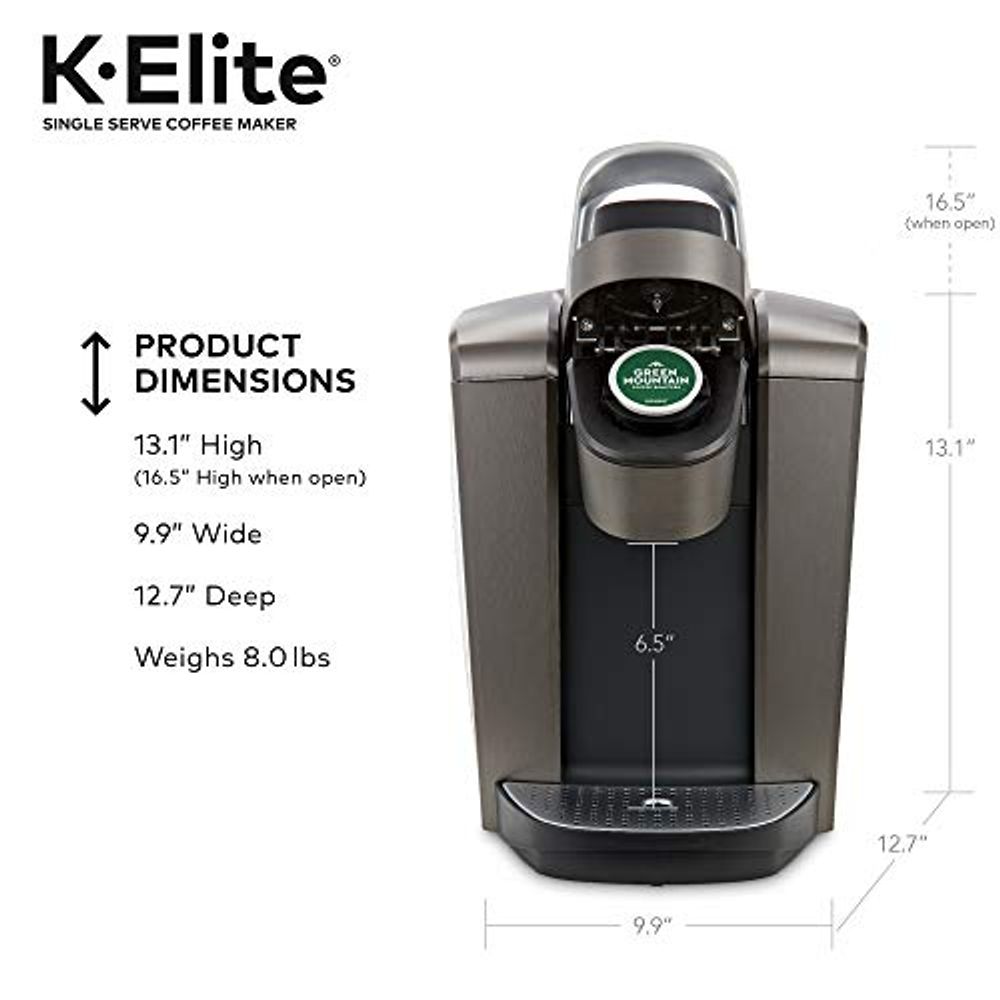 Keurig k elite sales brushed slate