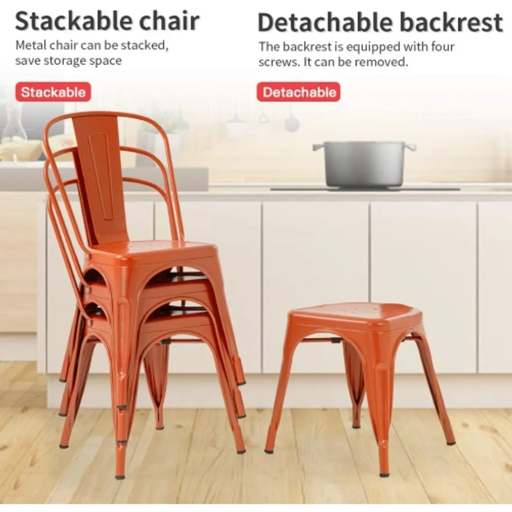 Fdw metal chairs sales