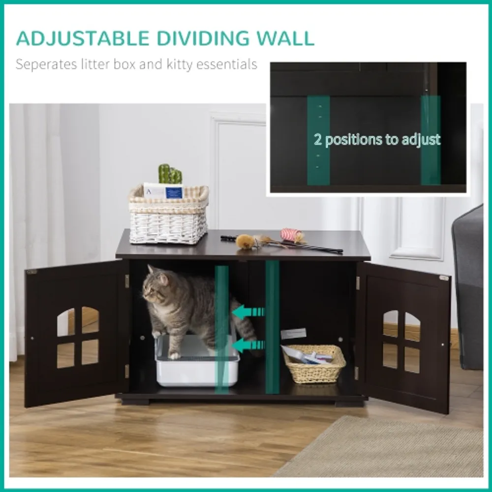 Kitty litter end table hotsell