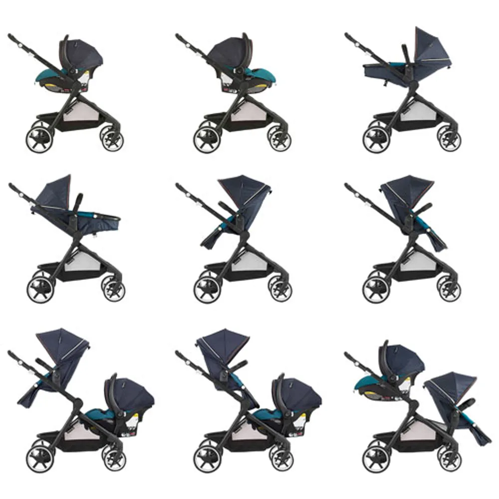 Evenflo Gold Pivot Xpand Smart Modular Travel System with LiteMax