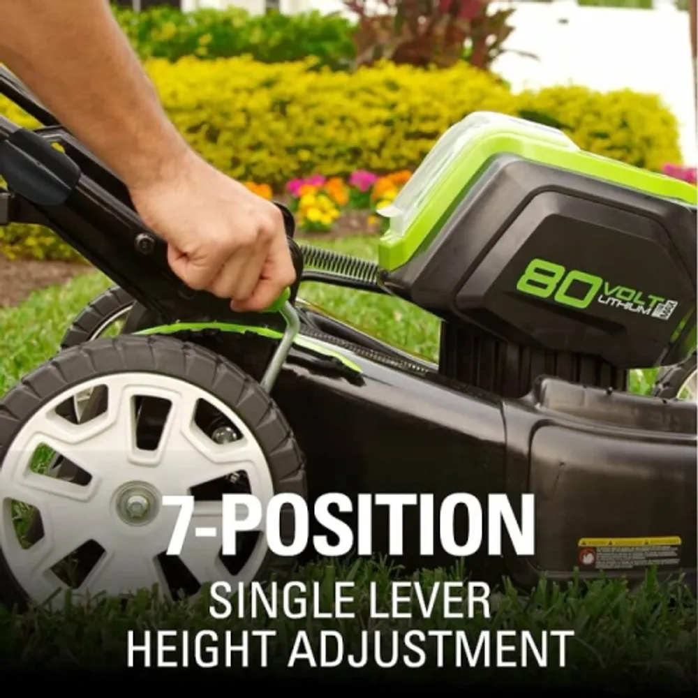 Ferrex 80v shop lawn mower