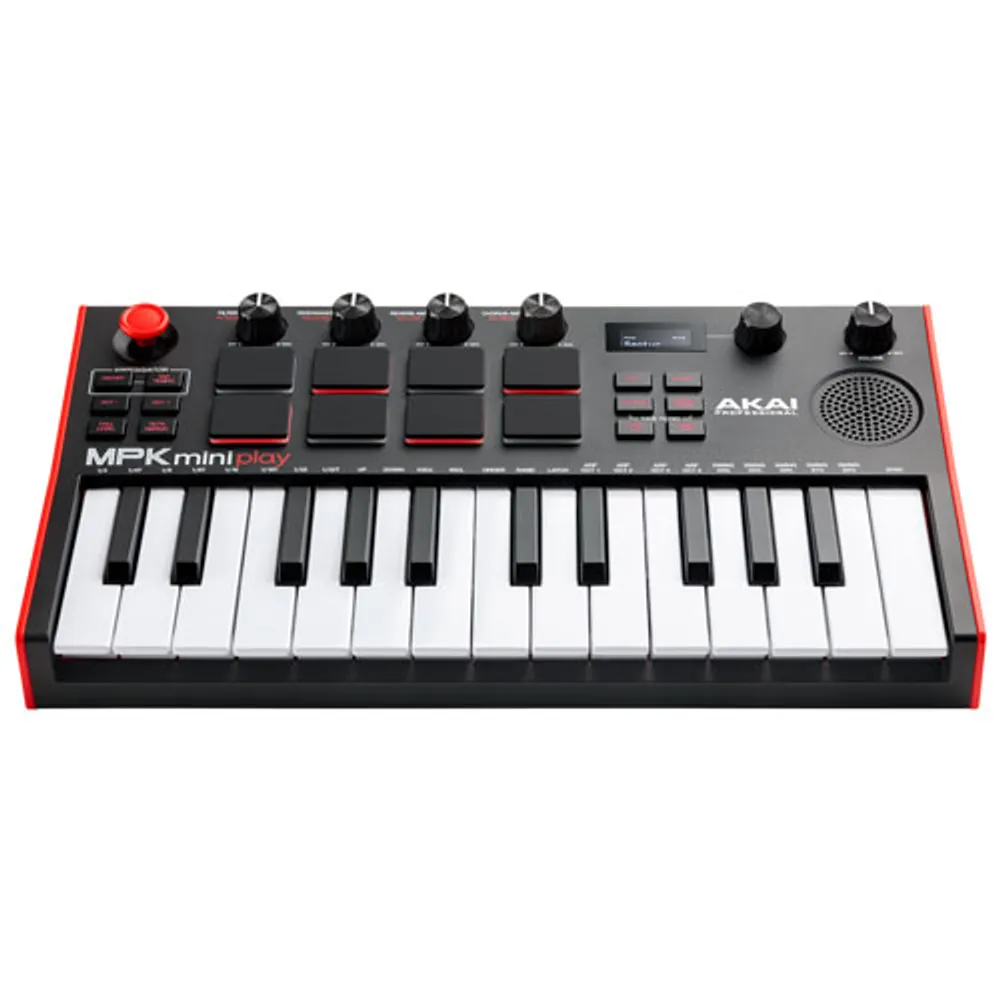 Akai MPK Mini Play MK3 MIDI Controller with Speakers & Software